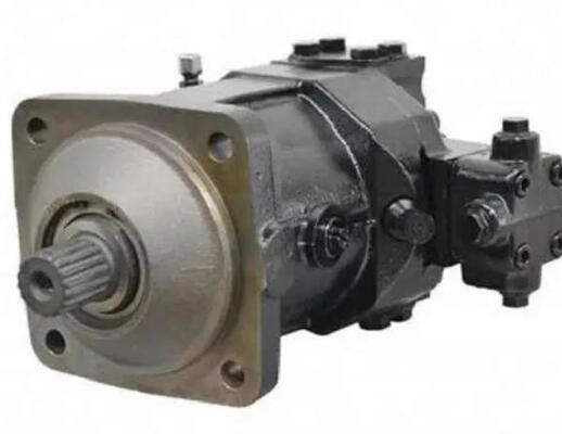 Rexroth Axial Piston Variable Motor R902040117 AA6VM55HZ3/63W-VSD52700B Bent-Axis Design, Variable Version SAE, HZ - Hydraulic Two-Point Control