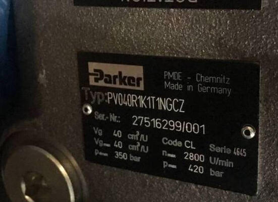 Parker PVplus PV040 Series PV040R1K151NGCZ Axial Piston Pumps