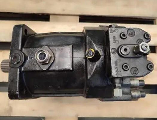 Rexroth Axial Piston Variable Motor R902220883 A6VM160EZ2/63W-VAB0200HB Bent-Axis Design, Variable Version ISO, EZ - Electric Two-Point Control, With Switching Solenoid